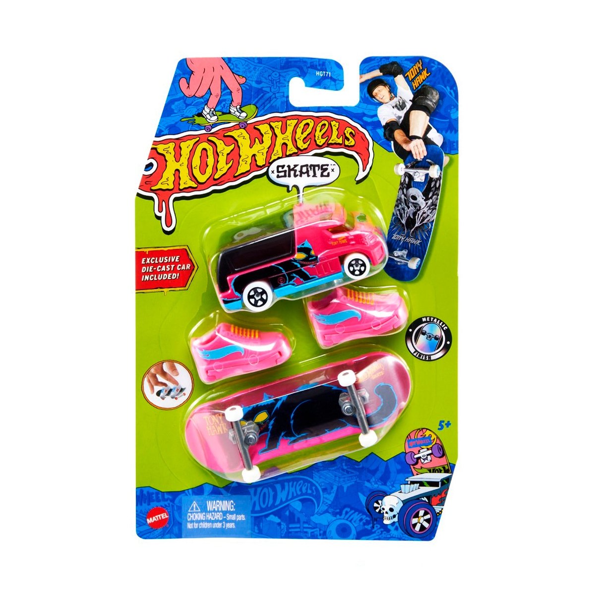 Hot Wheels Skate Patinetas Coleccionables - Animal Attack &Hw Rapid Response